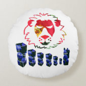 Coussins Ronds style merveilleux (Devant)