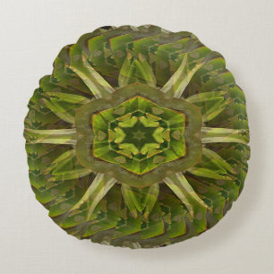 Coussins Ronds Succulente en fleurs.....