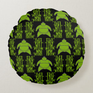 Coussins Ronds Sumo Wrestler