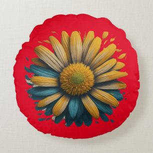 Coussins Ronds Sunshine Daisy