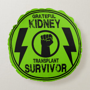 Coussins Ronds Survivant de la transplantation rénale