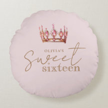 Sweet 16 Blush rose et or Anniversaire