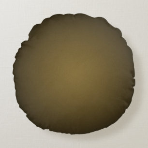 Coussins Ronds Tan tendance et noir Grainy Vignette