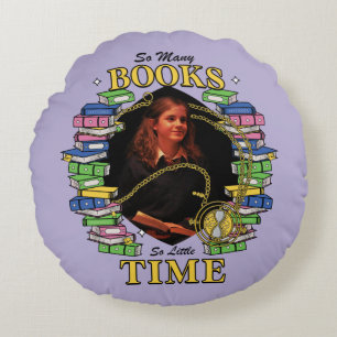 Coussins Ronds Tant De Livres, Si Peu De Temps