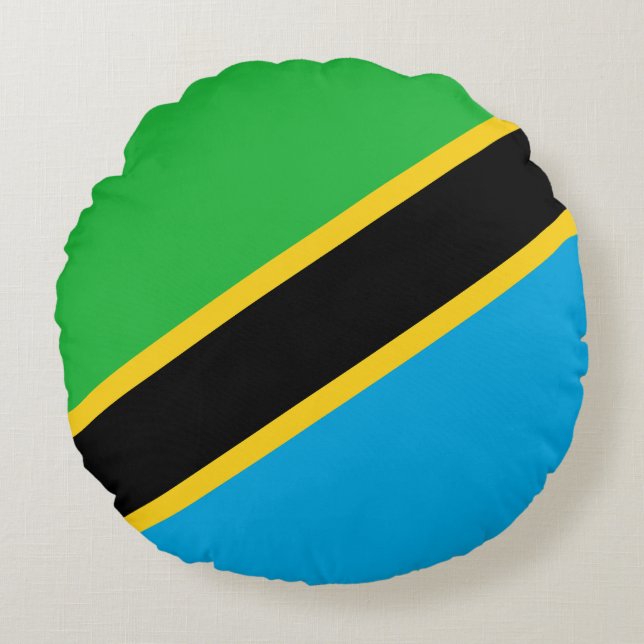 Coussins Ronds Tanzanie (Devant)