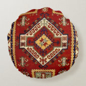 Coussins Ronds Tapis antique (Dos)