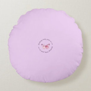 Coussins Ronds Tasse de gentillesse «La gentillesse me va bien»