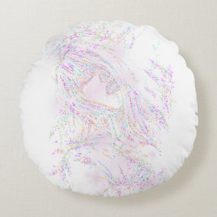 Coussins Ronds Taylor Swift (Fan Art)