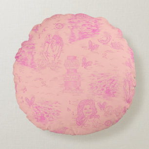 Coussins Ronds Tennessee Toile (Dolly Parton Toile)