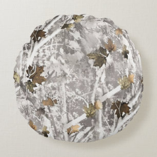 Coussins Ronds Tenue de camouflage pour la chasse hivernale