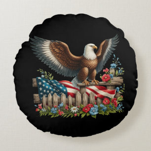 Coussins Ronds Terre de la Liberté, 250 Ans de Liberté