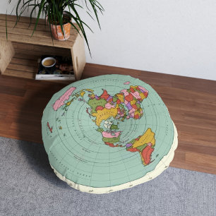 Coussins Ronds Terre plate Oreiller - Décoration unique
