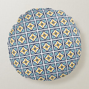 Coussins Ronds Texture Abstraite Moderne