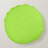 Coussins Ronds Texture verte de la peau (Dos)