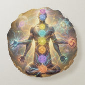 Coussins Ronds The 7 Chakras´7 (Dos)