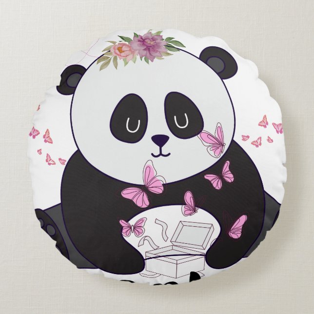 Coussins Ronds Throw Pillow (Devant)