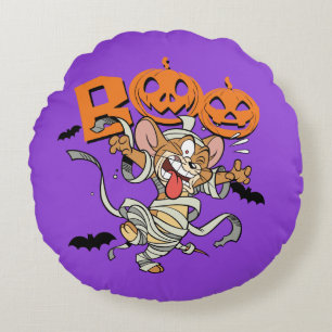 Coussins Ronds Tom & Jerry   Jerry est si effrayant