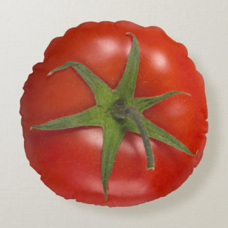 Coussins Ronds Tomate rouge juteuse