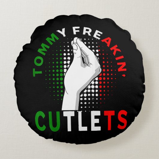 Coussins Ronds Tommy Cutlets (Devant)