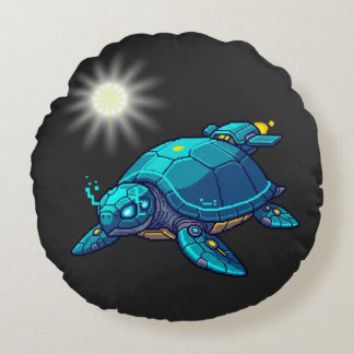 Coussins Ronds Tortuga Futurista