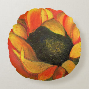 Coussins Ronds Tournesol 2011 de septembre