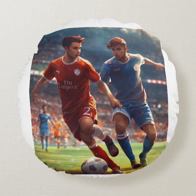 Coussins Ronds "Tranquil Falls" (Devant)