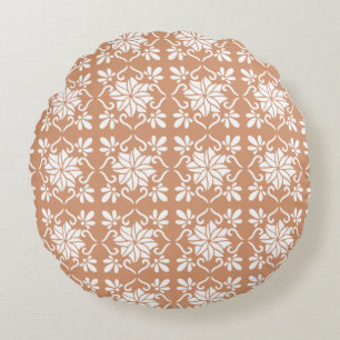 Coussins Ronds Treillis géométrique classique & micro-motif diama