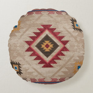 Coussins Ronds Tribal amérindien du sud-ouest