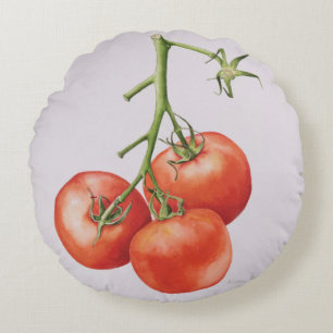 Coussins Ronds Trois tomates sur la vigne 1997