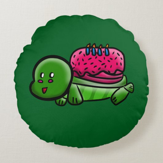 Coussins Ronds Turtle 2 (Devant)