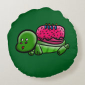 Coussins Ronds Turtle 2 (Dos)