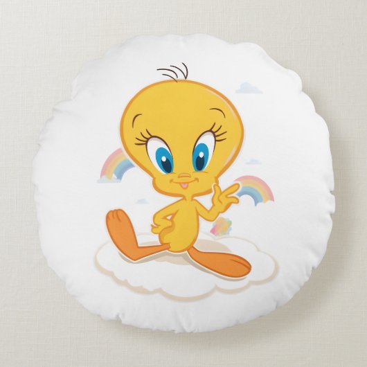 Coussins Ronds Tweety Bird (Devant)