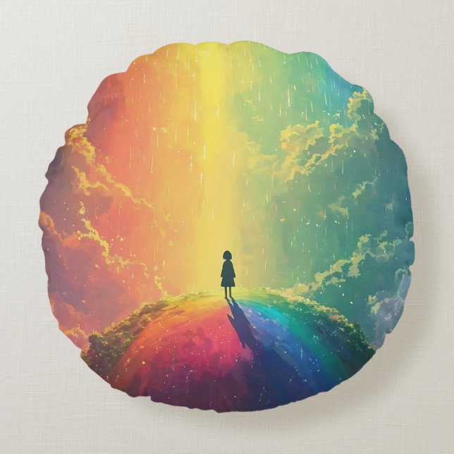 Coussins Ronds Un beau rêve (Devant)