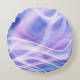Coussins Ronds Un brouillard pastel mystique