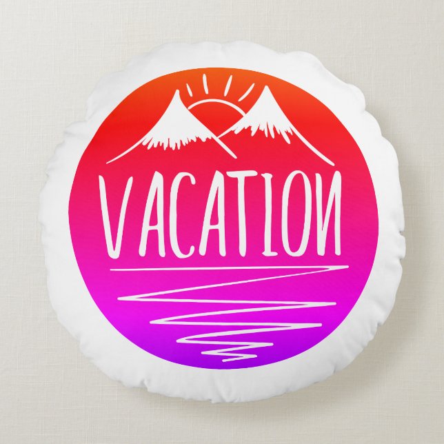 COUSSINS RONDS VACANCES (Devant)