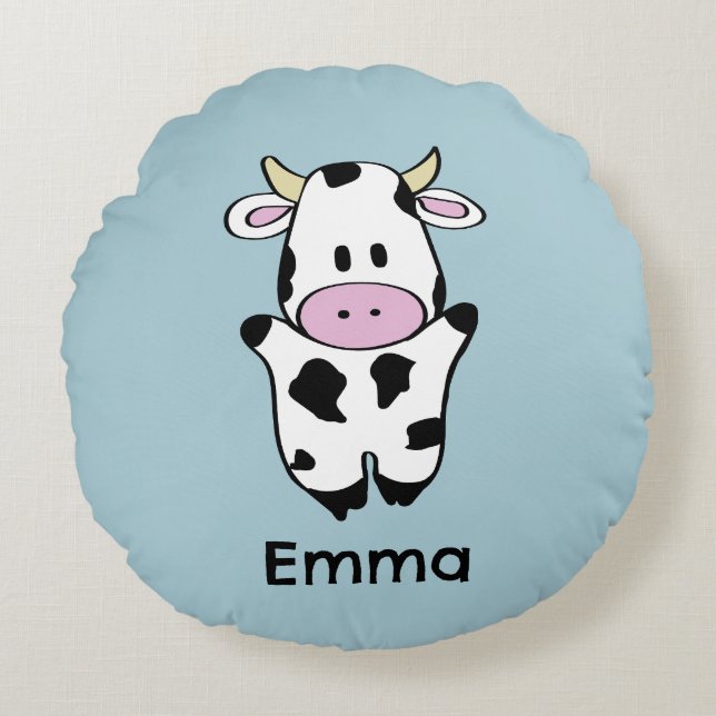 Coussins Ronds Vache (Devant)