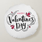 Coussins Ronds Valentine Day Pillow (Dos)