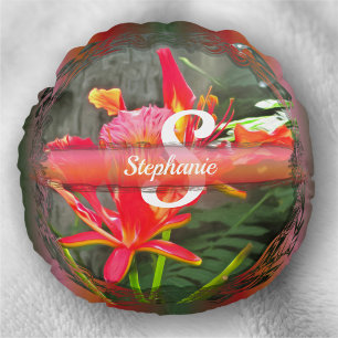 Coussins Ronds Vallarta Flaming Beauty 1583