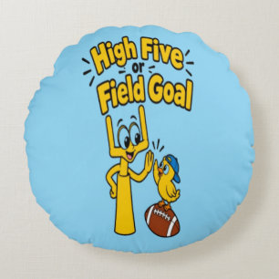 Coussins Ronds Vêtements pour enfants de dessin animé High Five o