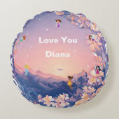 Coussins Ronds Viens me draguer (Devant)