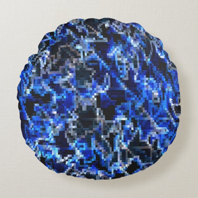 Coussins Ronds Ville d'hiver...... (Devant)