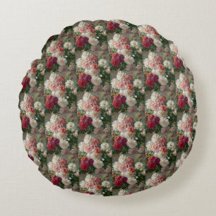 Coussins Ronds Vintage Abbott Fuller Graves Peonies