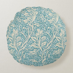 Coussins Ronds Vintage William Morris Arcadia Floral Sans Couture