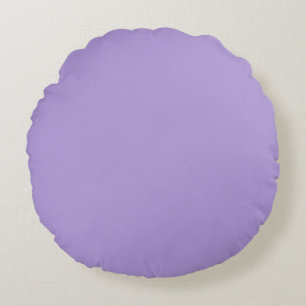 Coussins Ronds Violet pastel clair uni