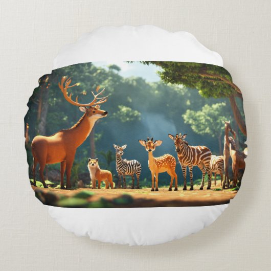 Coussins Ronds Voix du Far (Devant)