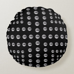 Coussins Ronds Votre logo ou n'importe quelle image Motif moder