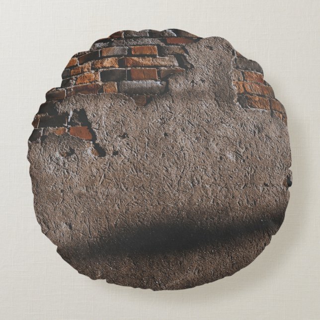 Coussins Ronds Wall with broken bricks (Devant)