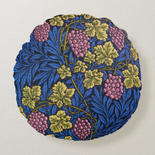 Coussins Ronds William Morris Grapevine (Vignes) Motif