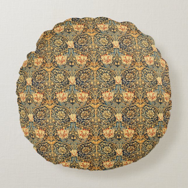 Coussins Ronds William Morris Honeysuckle Motif (Devant)