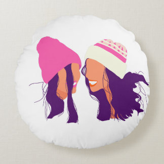 Coussins Ronds Winter Friends • Christmas